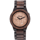 WeWood Beta Blackwood/Rosewood Watch | Black/Chocolate