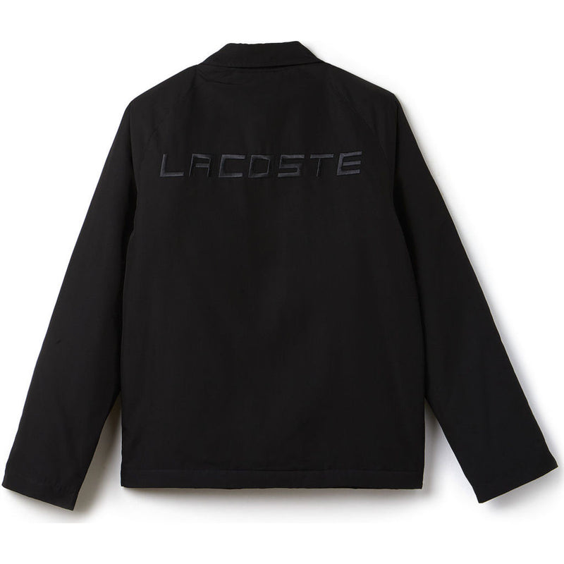 Lacoste Sport Embroidered Men's Tennis Jacket | Black