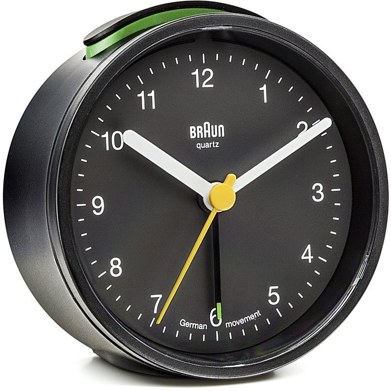 Braun Classic Alarm Clock Black BNC012BKBK – Sportique