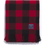 Faribault Buffalo Check Throw | Wool