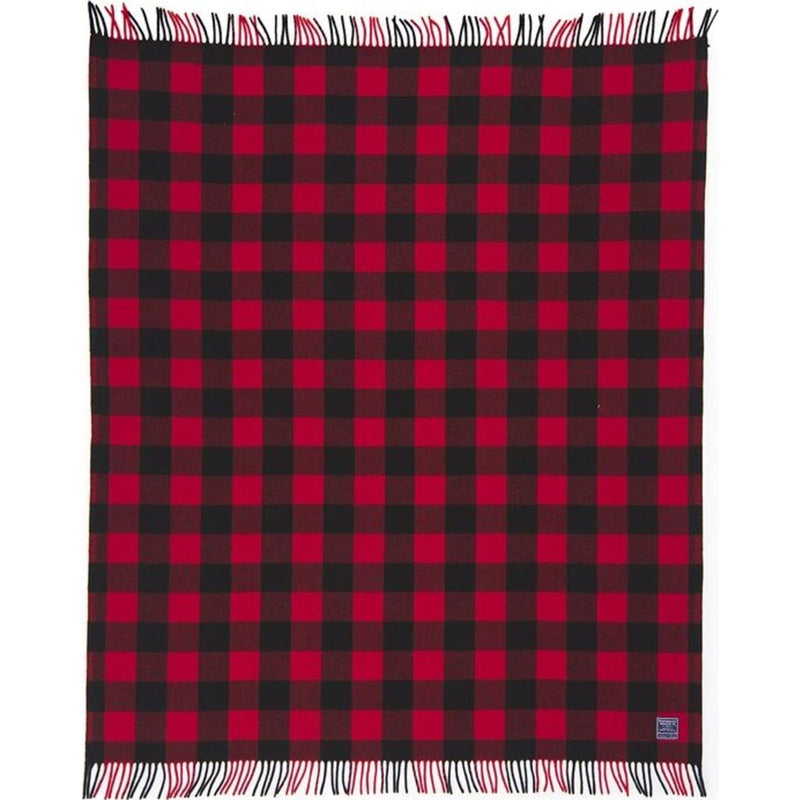 Faribault Buffalo Check Throw | Wool