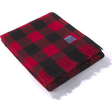 Faribault Buffalo Check Throw | Wool