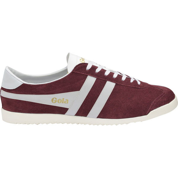 Gola Women's Bullet Suede | Burgundy/White- CLA153RW903 05