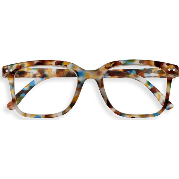 Izipizi Reading Glasses L-Frame | Blue Tortoise