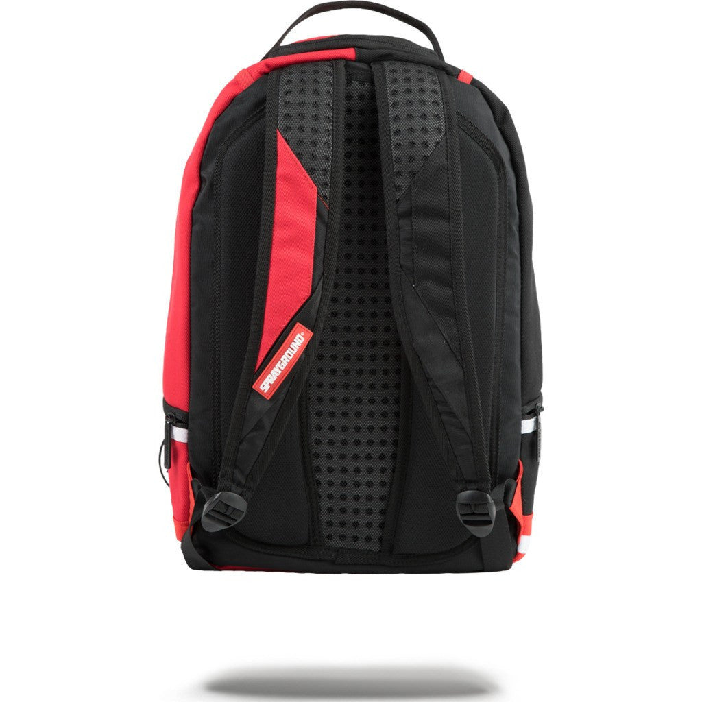 Sprayground - River Split Backpack (DLXV) - Black / Red