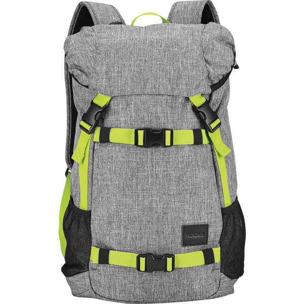 Nixon Landlock Backpack SE Heather Gray / Lime C2394 1510-00