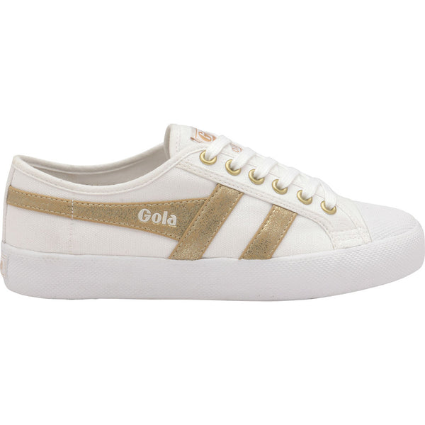 Gola Women's Coaster Mirror | White/Gold- CLA561WY905 07