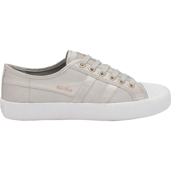 Gola Women's Coaster Satin | Silver/White- CLA851JW903 05