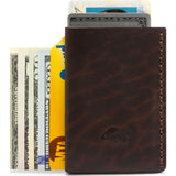 Ezra Arthur No. 7 Card Case | Malbec