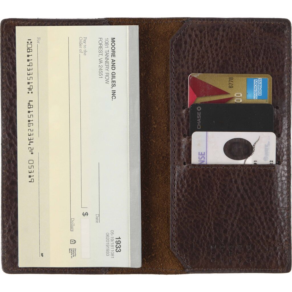 Leather Executive Wallet - Moore & Giles Inc.