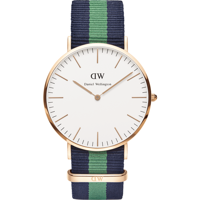 Daniel Wellington Classic Warwick Men's Watch | Rose Gold 0105DW