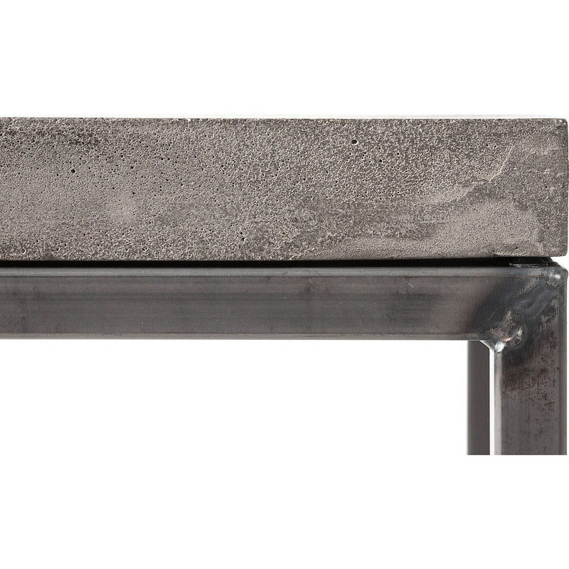 Lyon Beton Perspective Side Table | Light Grey  D-09156-PE-003