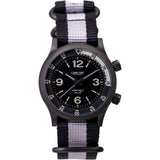 Lum-Tec Vortex D1 Solar Watch | Black/Gray