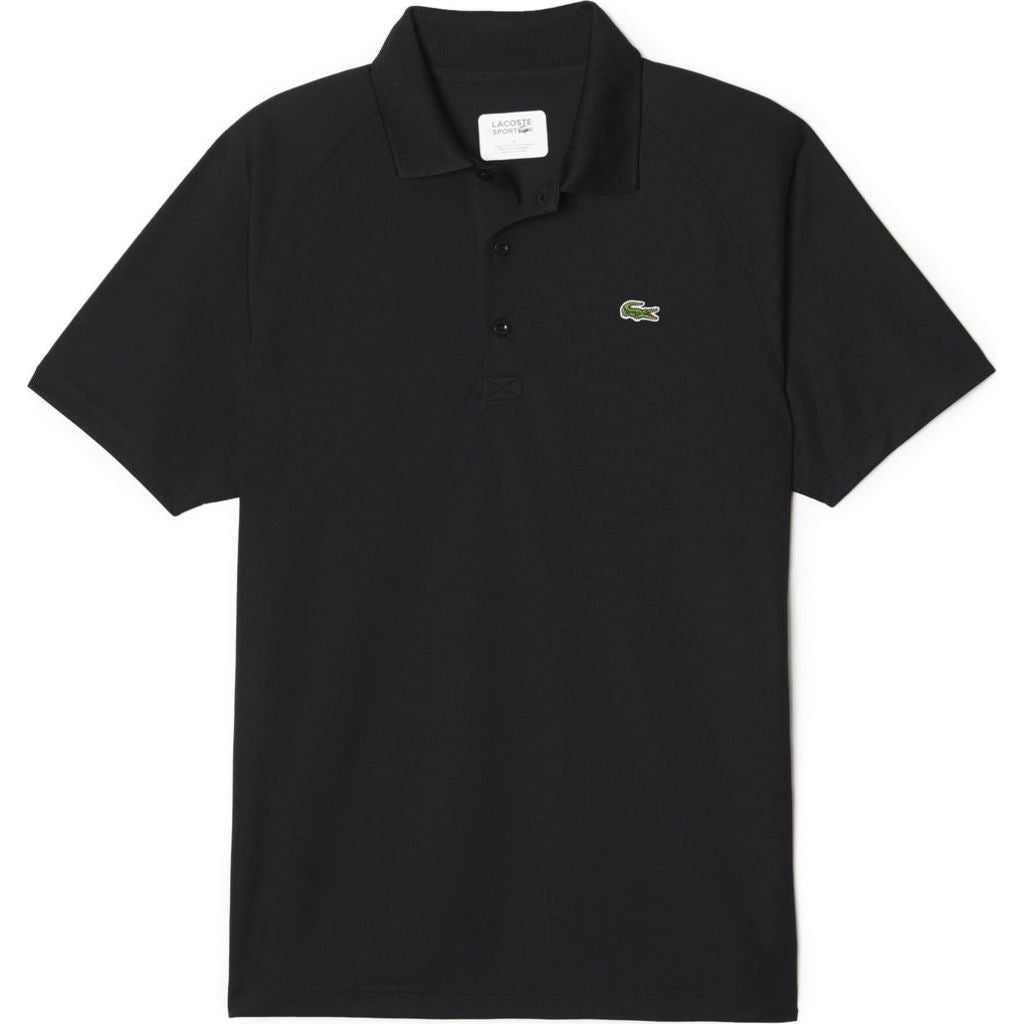 Lacoste Sport Tennis Pique Men's Polo Shirt in Black – Sportique