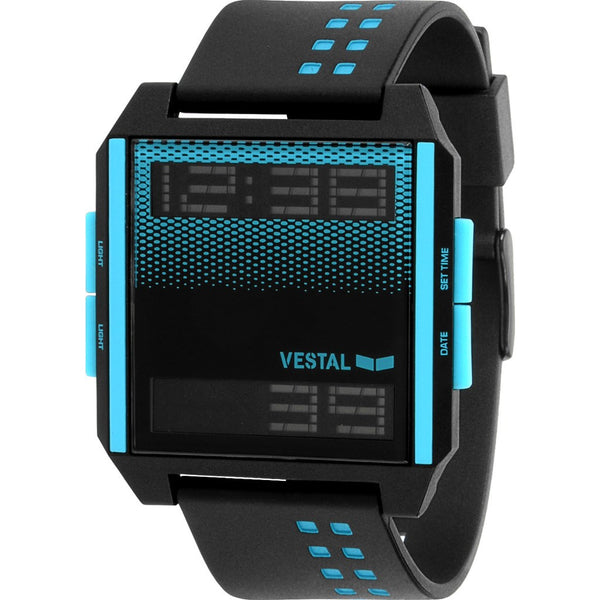 Vestal Digichord Watch | Black/Blue/Negative DIG033