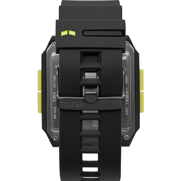 Vestal Digichord Watch | Black/Flourescent Yellow DIG031