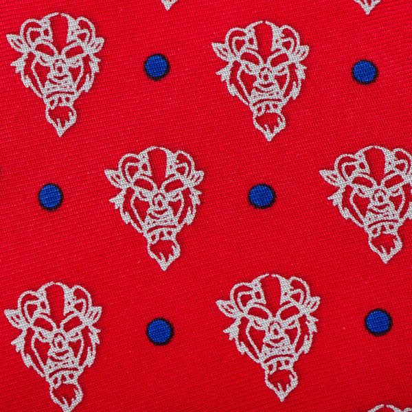 Cufflinks Disney Beast Dot Red Boys' Tie | Red DN-BSTDT-RD-KT