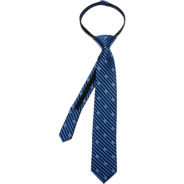 Cufflinks Disney Beast Stripe Blue Boys' Tie | Blue DN-BSTST-BL-KT