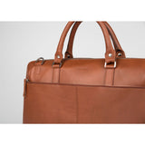 Sandqvist Small Dustin Briefcase | Cognac Brown SQA644