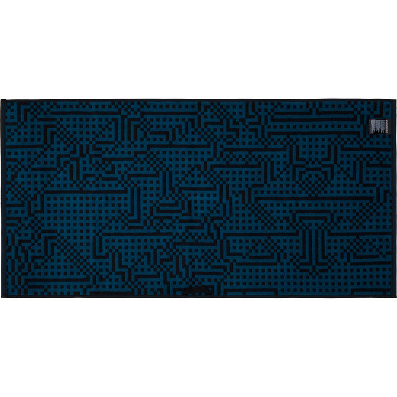 Zuzunaga Route Bath Towel 70 x 140 cm | Dark Blue