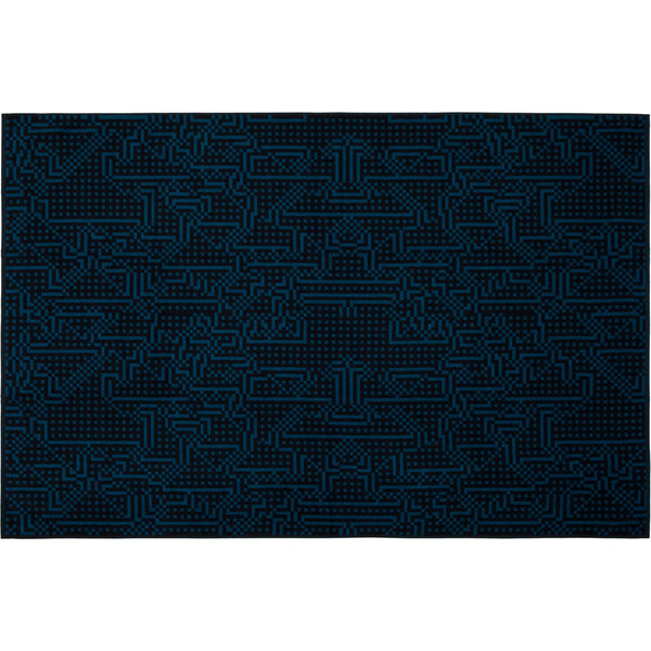 Zuzunaga Route Bath Towel 100 x 150 cm | Dark Blue