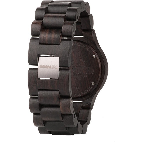 WeWood Date Blackwood Wood Watch | Black