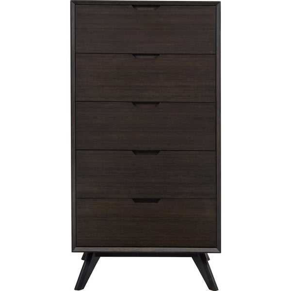 Eco Ridge Vale Five Drawer Chest | Havana