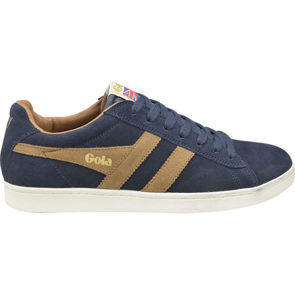 Gola Men's Equipe Suede Sneakers | Navy/Tobacco