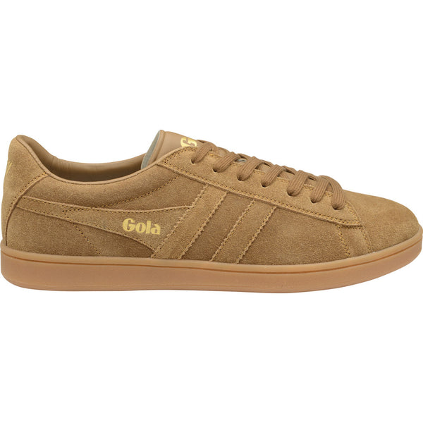 Gola Men's Equipe Suede Sneakers | Tobacco/Gum