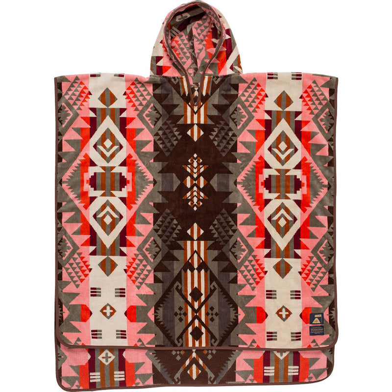 Pink Pendleton Hooded Towel for Kids