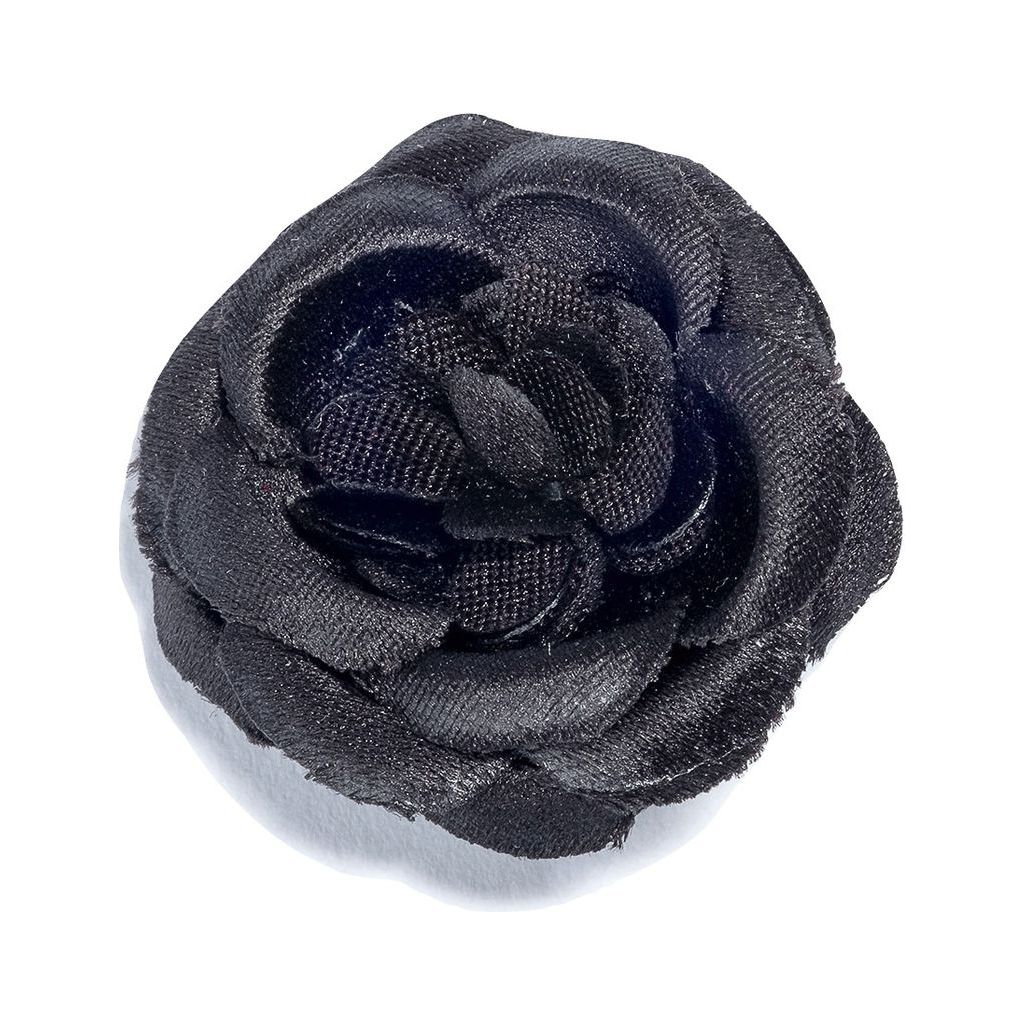 Hook & Albert Black Ash Small Lapel Flower Black – Sportique