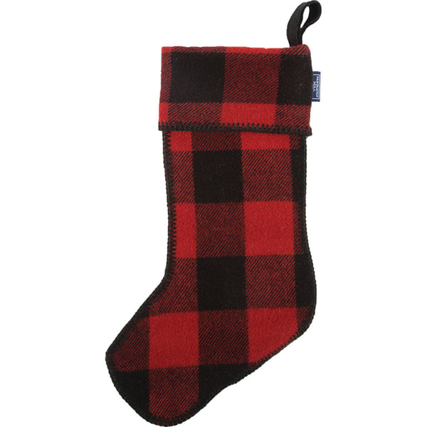 Faribault Buffalo Check Stocking | Red/Black - BABCRD1508