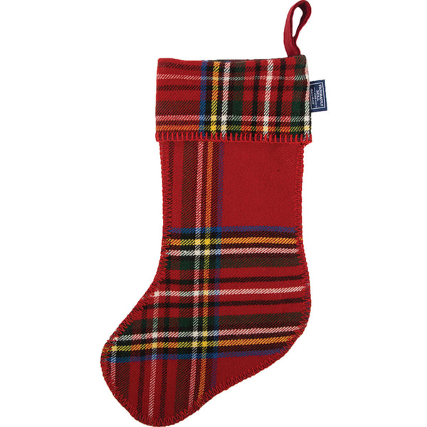 Faribault Stewart Plaid Stocking | Red- BASPWH1409