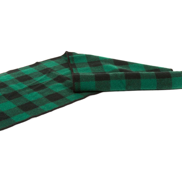 Faribault Buffalo Check Table Runner | Green/Black - BABCGN1423