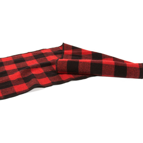 Faribault Buffalo Check Table Runner | Red/Black - BABCRD1416