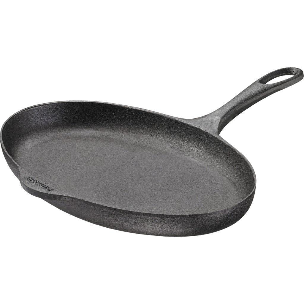 Cast Iron Fish Pan, Gray