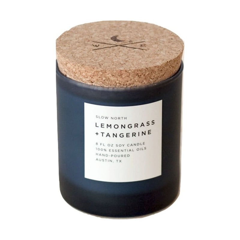 Slow North Tumbler Candle | Lemongrass + Tangerine