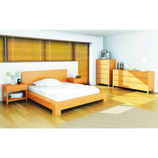 Greenington Orchid Queen  Platform Bed | Caramelized G0005CA