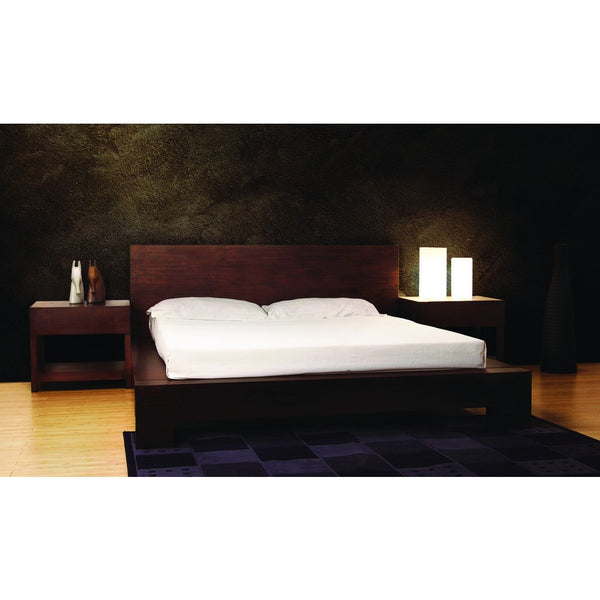 Greenington Orchid Queen Platform Bed | Mocha G0005MO