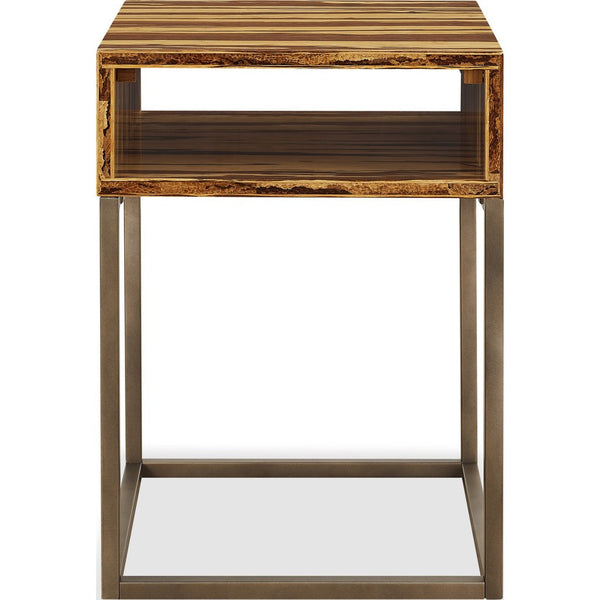 Greenington Toronto Solid Bamboo End Table | Exotic Tiger