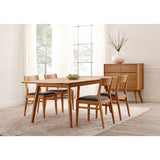 Greenington Laurel Extention Dining Table 64 - 84" | Caramelized GL0001CA