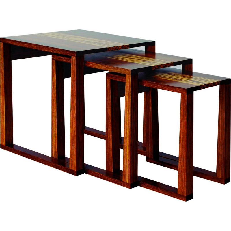 Greenington Magnolia Nesting Tables | Exotic Tiger GT0604E