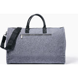 Hook & Albert Melange Fabric Garment Weekender | Gray GWBFBR-GRY-OS