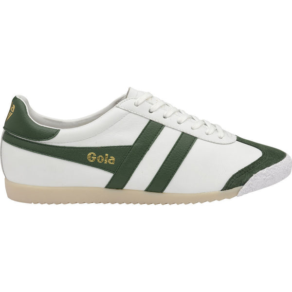 Gola Men's Harrier 50 Leather Sneakers | White/Green