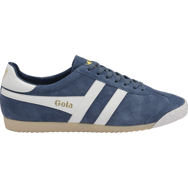 Gola Men's Harrier Suede Sneakers | Baltic/White