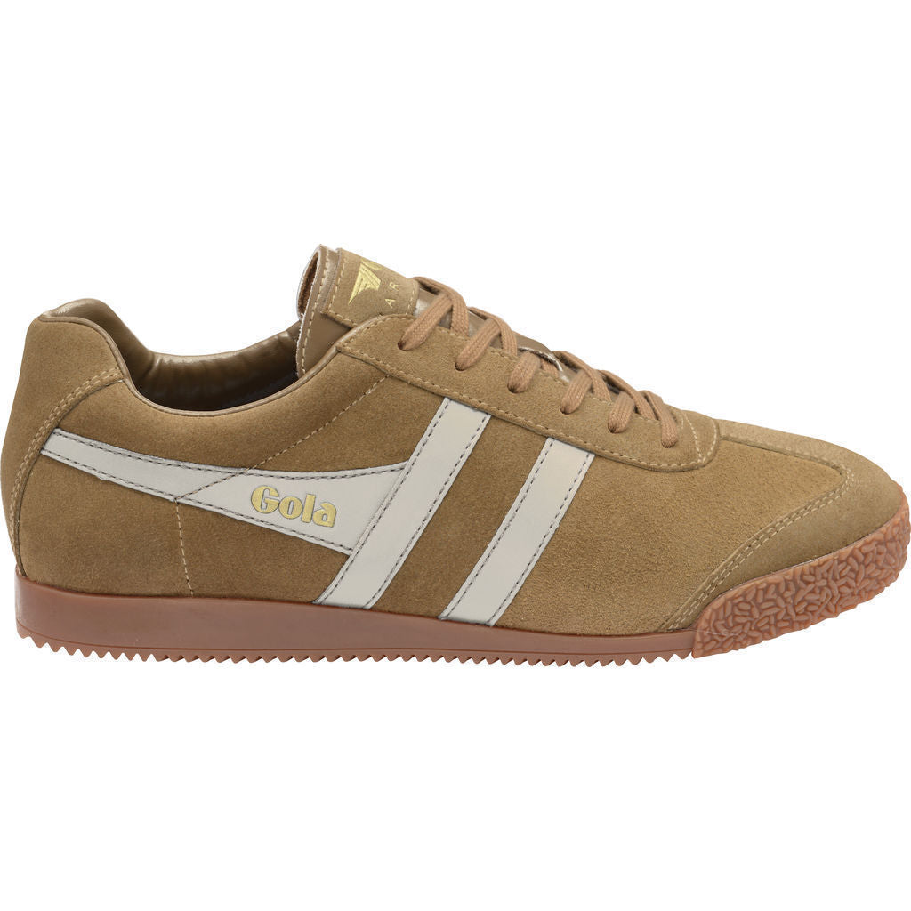 Gola Men's Harrier Suede Sneakers in Tobacco/Ecru – Sportique