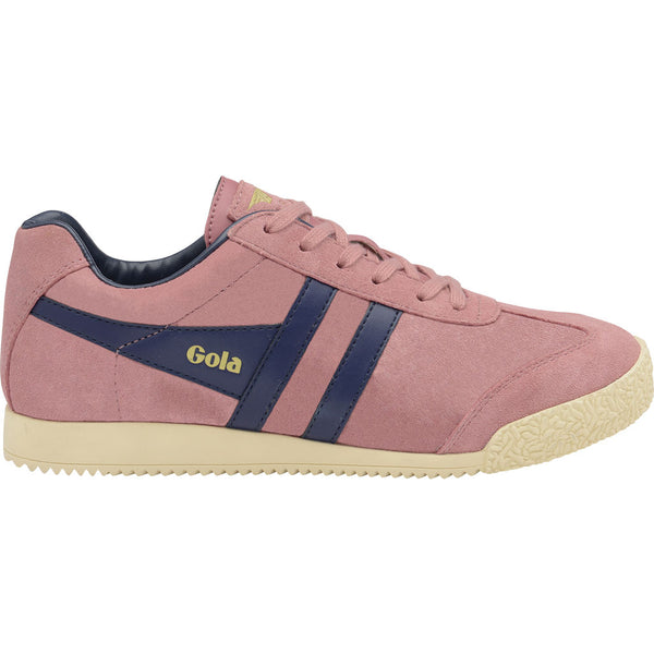 Gola Women's Harrier Suede | Dusty Rose/Navy- CLA192HK904 06