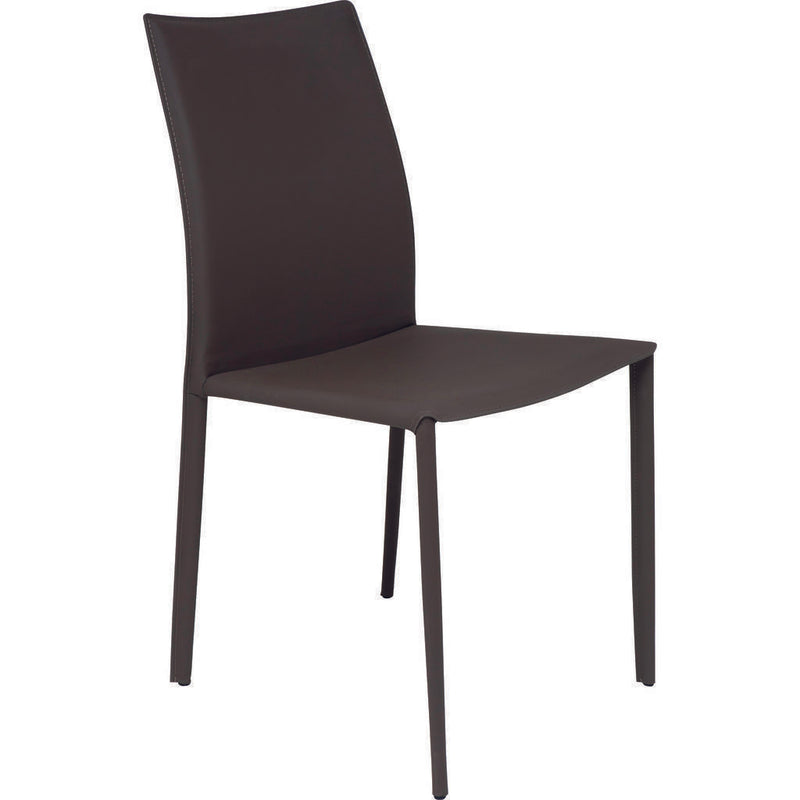 Nuevo Sienna Dining Chair | Mink Leather