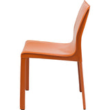 Nuevo Colter Dining Chair | Ochre Leather