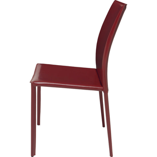 Nuevo Sienna Dining Chair | Bordeaux Leather